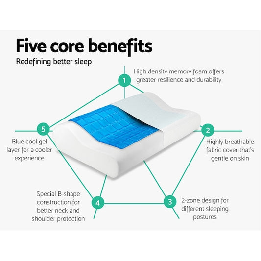 Giselle 2x Cool Gel Pillow